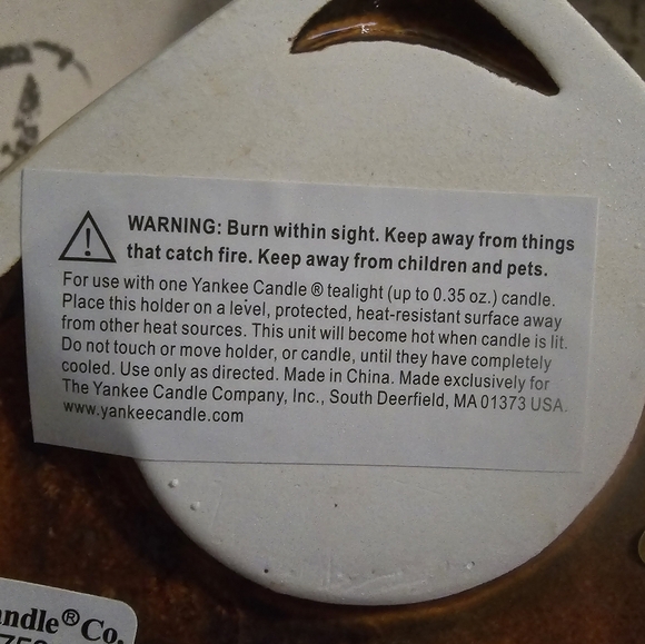 Yankee Candle Mr/Mrs Bonesy Candle holder NWT Dia de los muertos decor - Picture 6 of 6